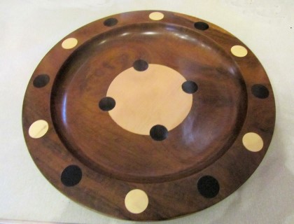 Bowl with inserts by Syd Weatherley